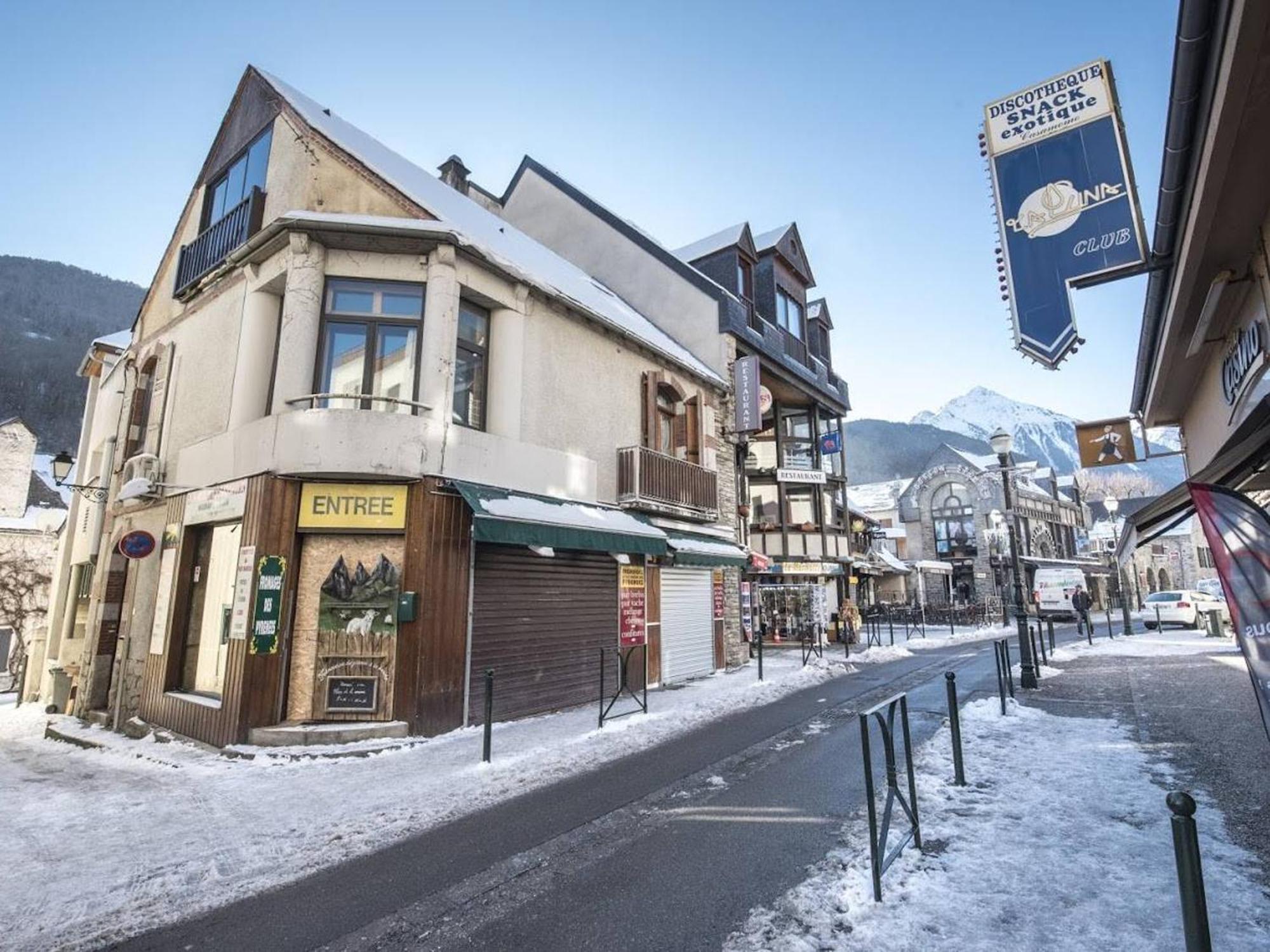 Charmant Studio Cabine 4 Pers. Avec Balcon, Proche Centre Et Thermes A Saint-Lary-Soulan - Fr-1-296-231 Exteriör bild